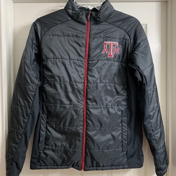 Texas A&M Men's Quilted Puff Jacket Size M - Picture 1 of 3